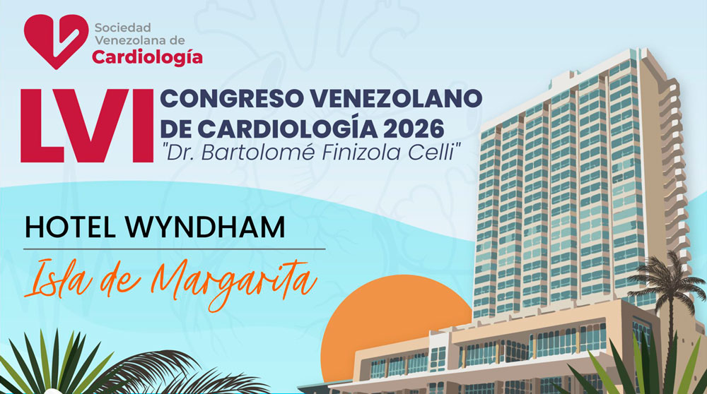 Margarita será sede del LVI Congreso Venezolano de Cardiología 2026