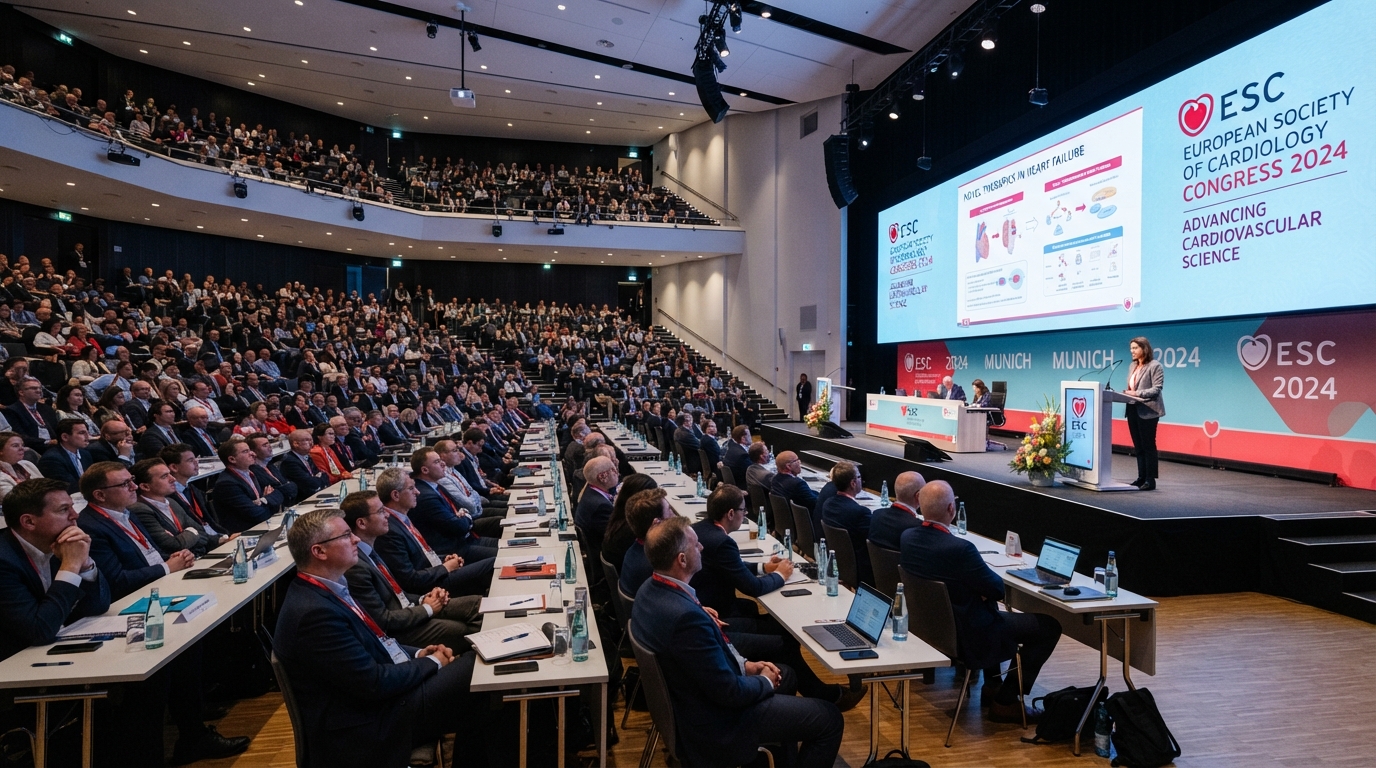 El ESC Congress 2026 se celebrará en Múnich del 28 al 31 de agosto